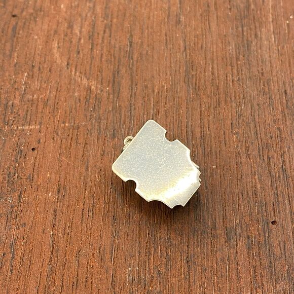 Vintage 925 Sterling Silver Vienna State Opera House Opens Pendant Charm - Picture 6 of 6